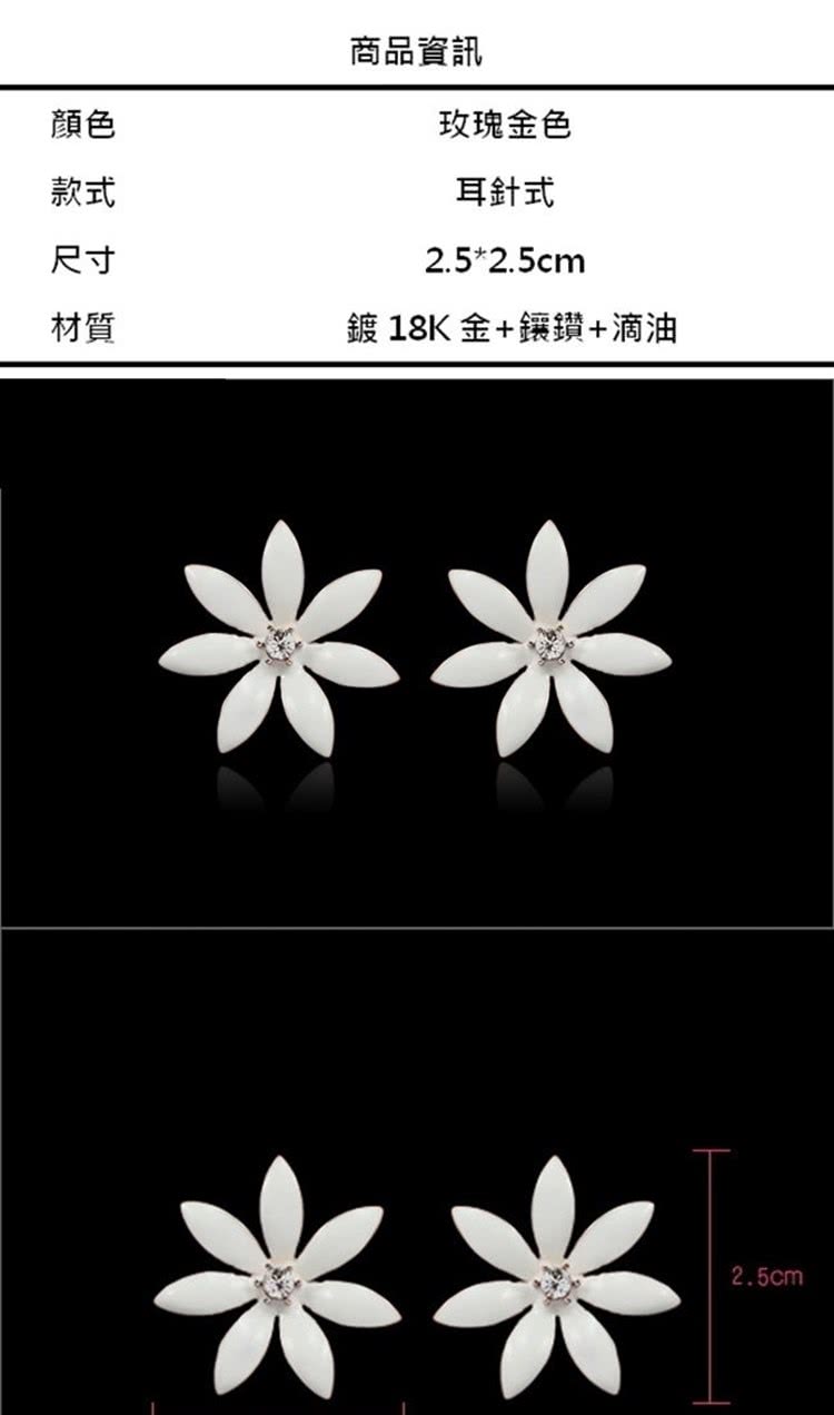鍍18K 金鑲鑚滴油