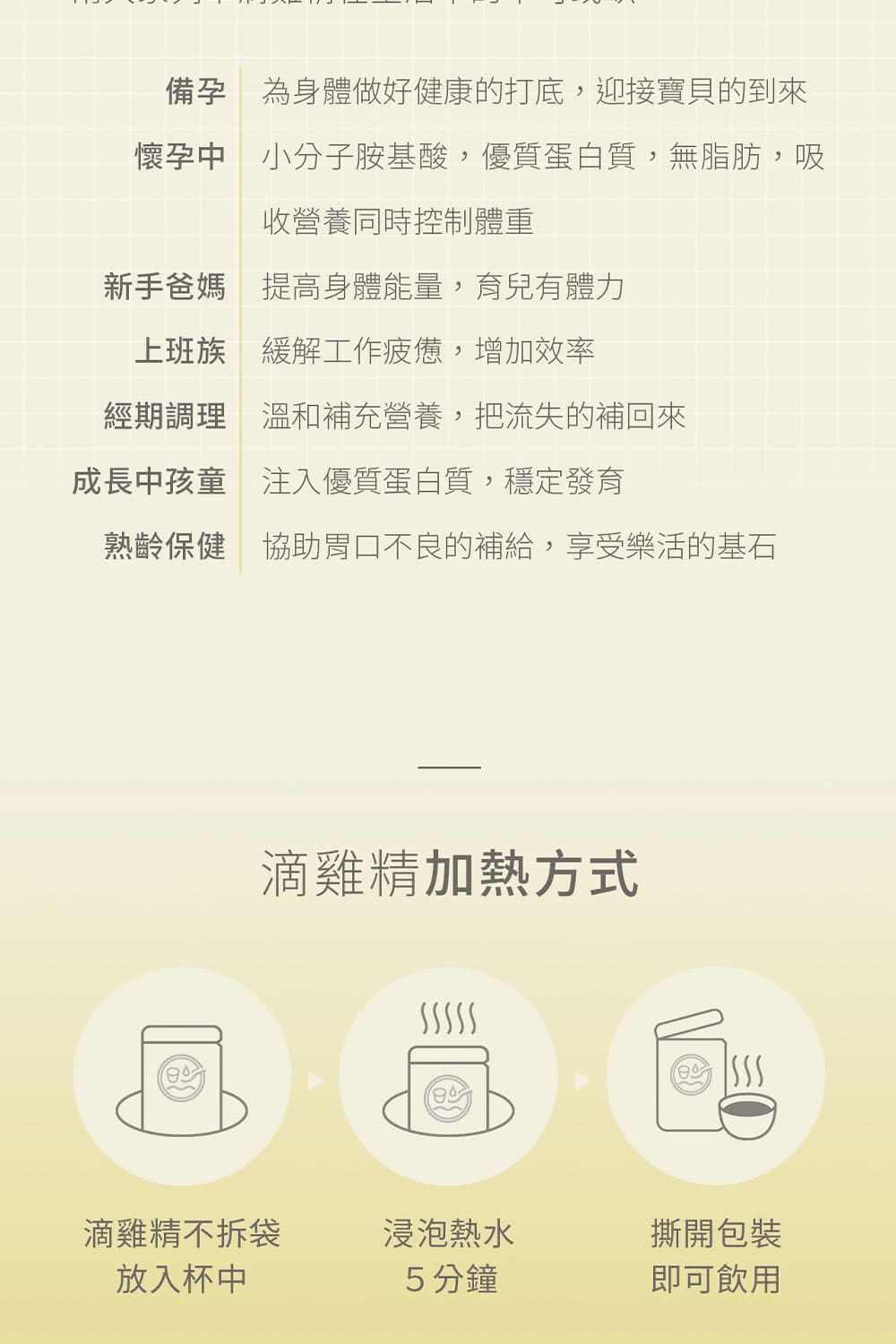 為身體做好健康的打底,迎接寶貝的到來