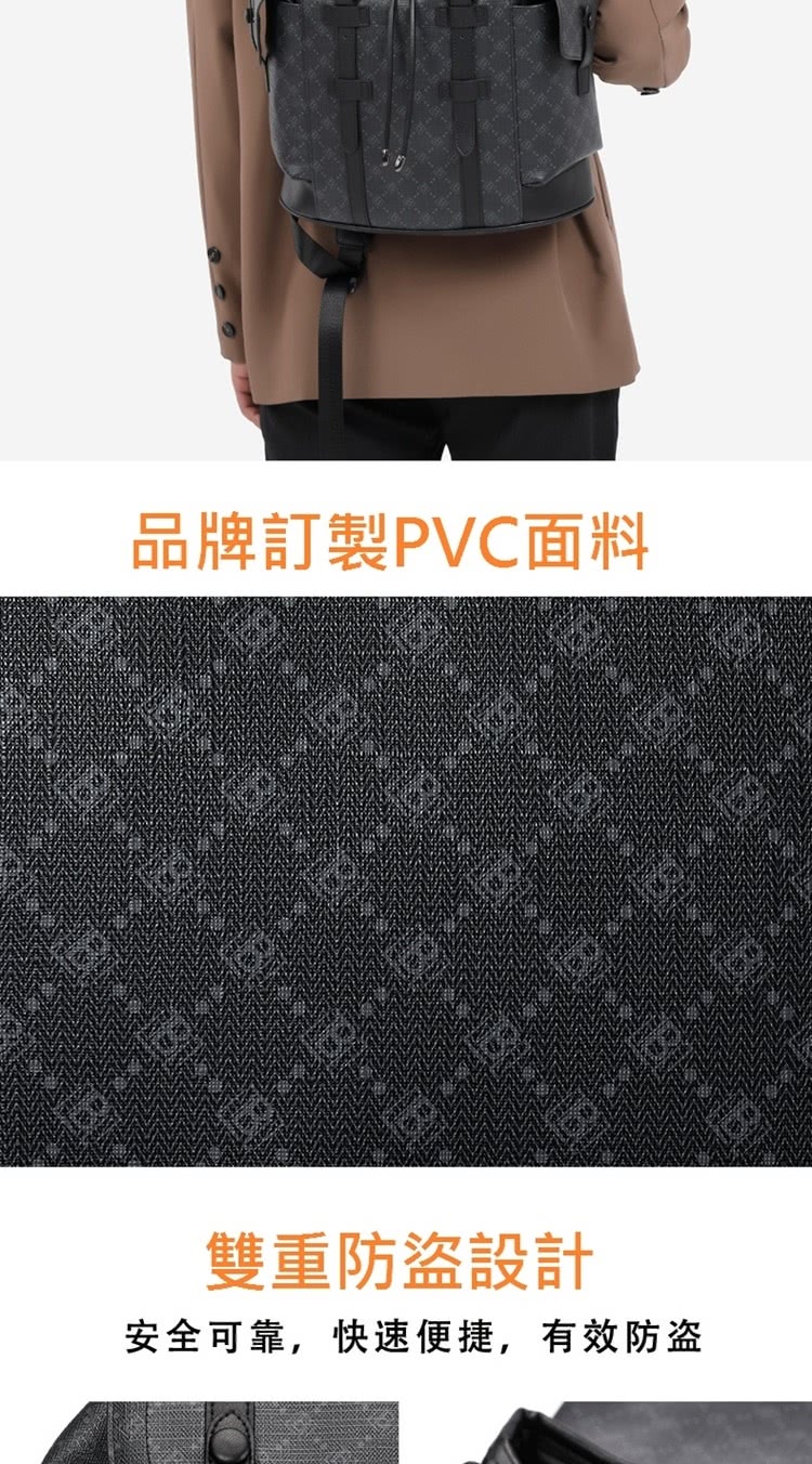 品牌訂製PVC面料 雙重防盜設計 安全可靠,快速便捷,有效防盗 