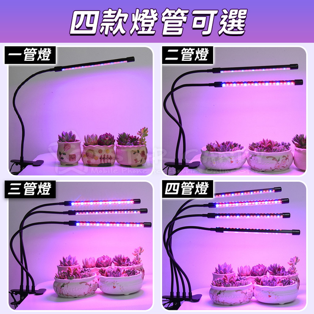 一管燈 三管燈 四款燈管可選 二管燈 四管燈 