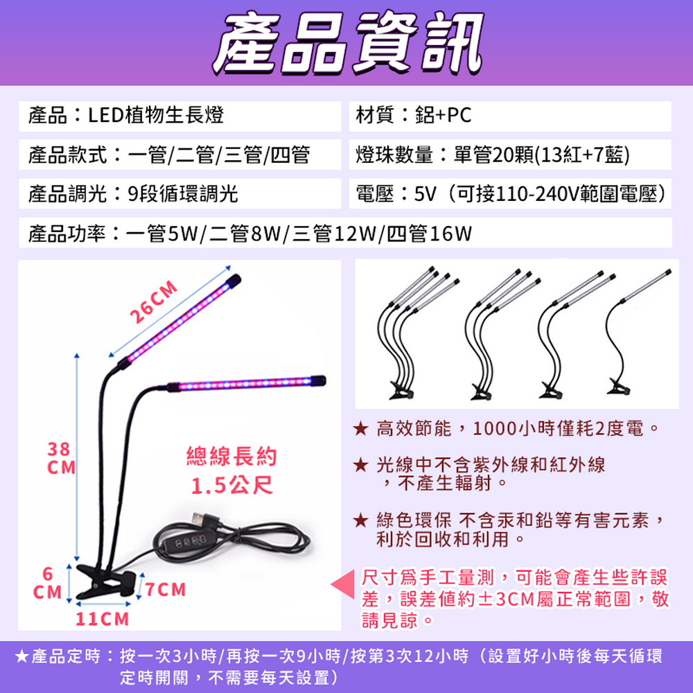 產品定時按一次3小時再按一次9小時按第3次12小時設置好小時後每天循環