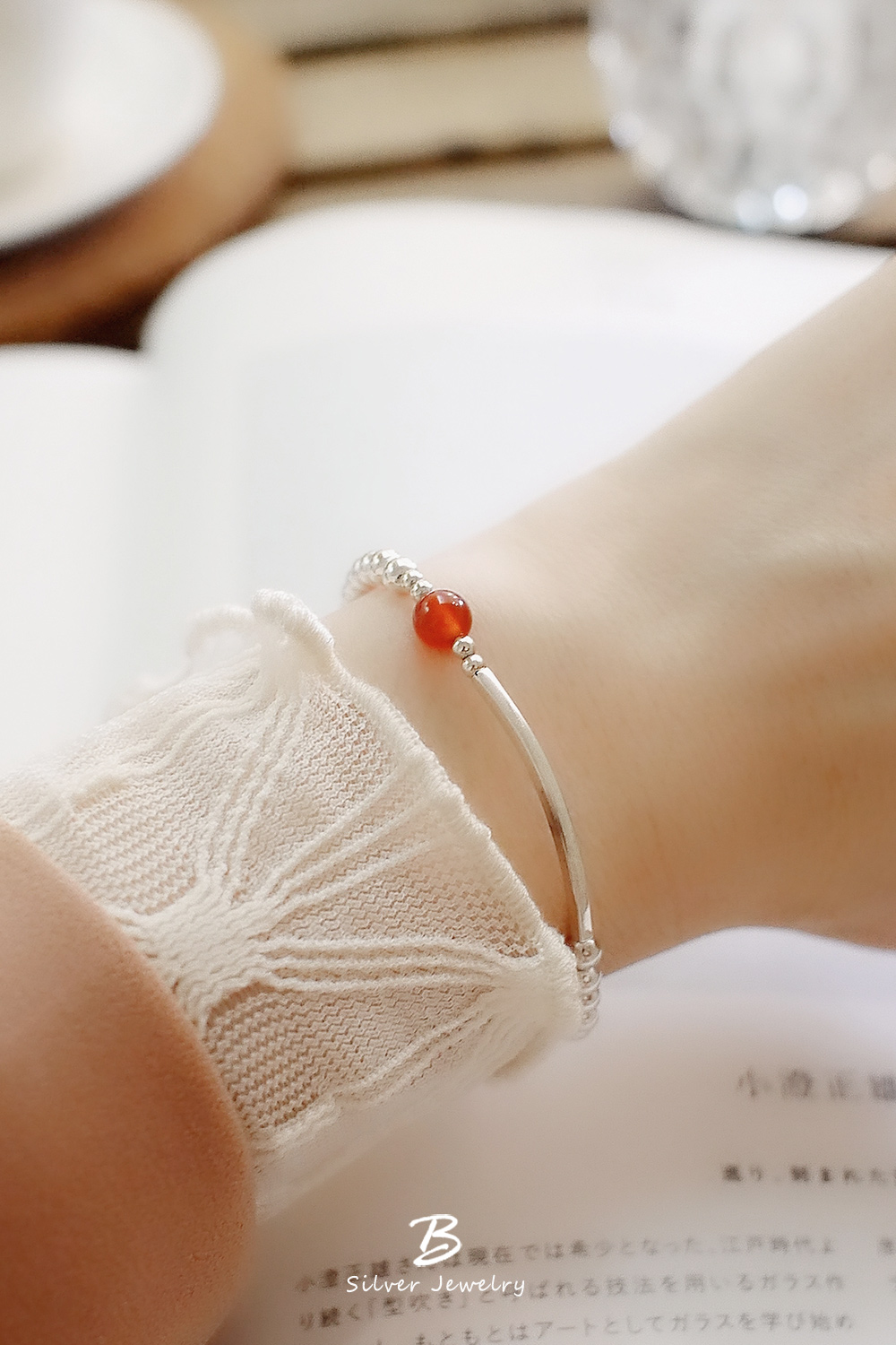 渡、 続型吹 現在希少。江戸時代 Silver Jewelry技法用作 学始 