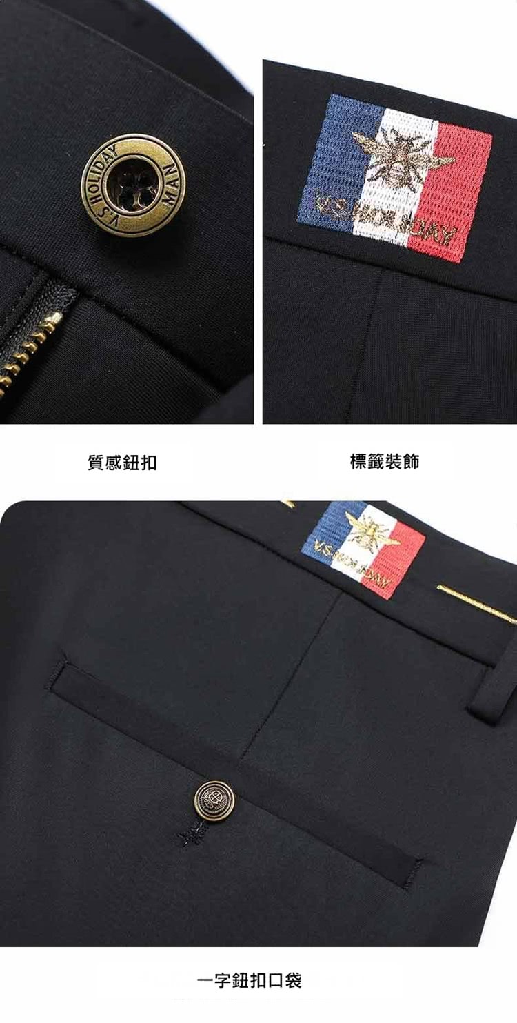 質感鈕扣 一字鈕扣口袋 標籤裝飾 