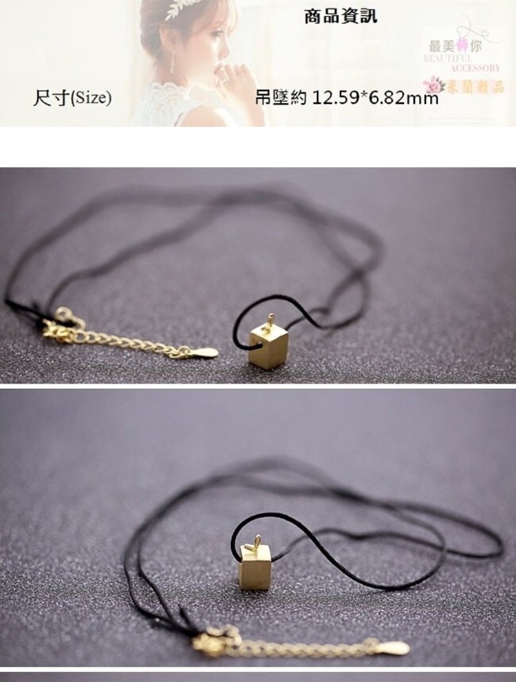 商品資訊 最美飾你 尺寸Size 吊墜約12.596.82mm 