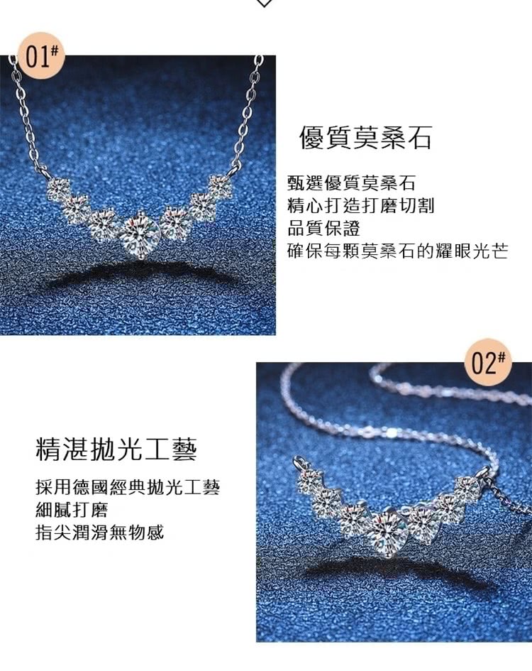 確保每顆莫桑石的耀眼光芒