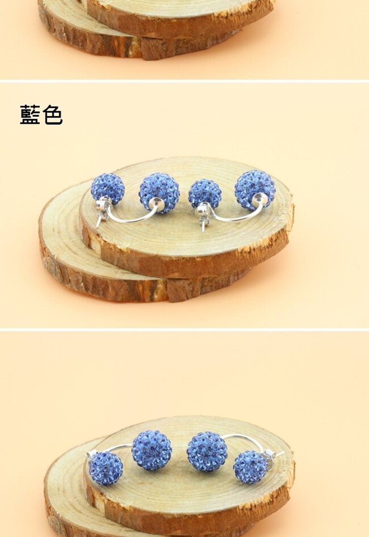 藍色 