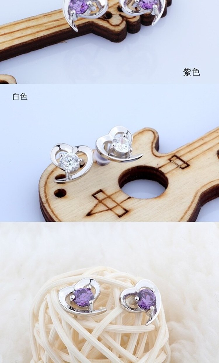 紫色 白色 