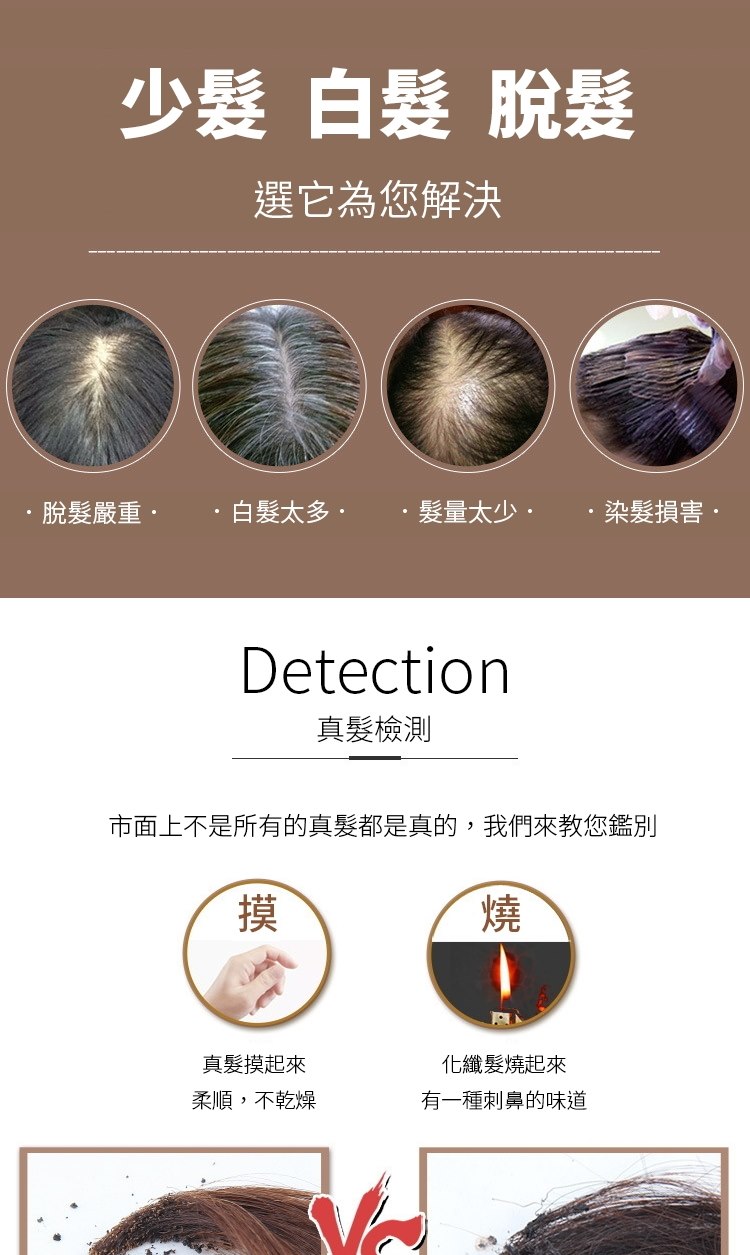 市面上不是所有的真髮都是真的,我們來教您鑑別