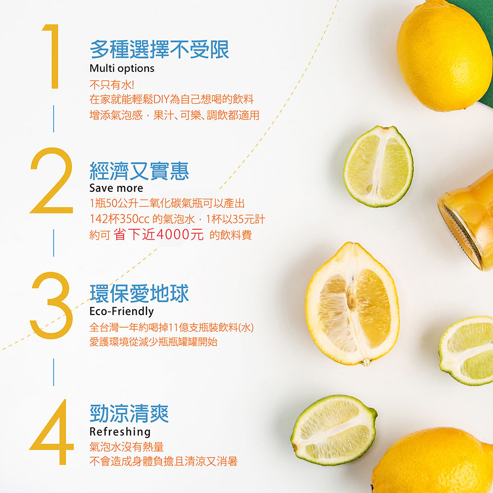 142杯350cc 的氣泡水1杯以35元計