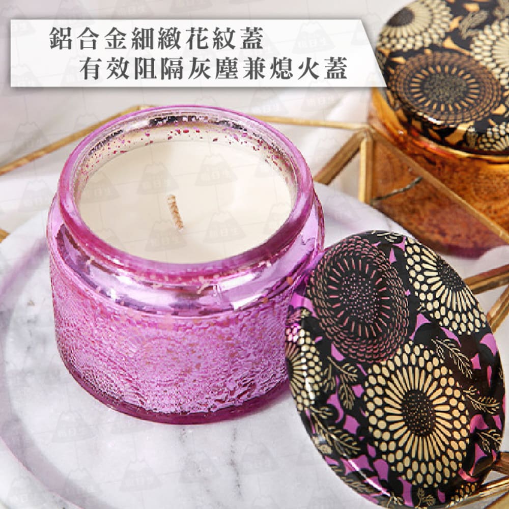 鋁合金細緻花紋蓋 有效阻隔灰塵兼熄火蓋 