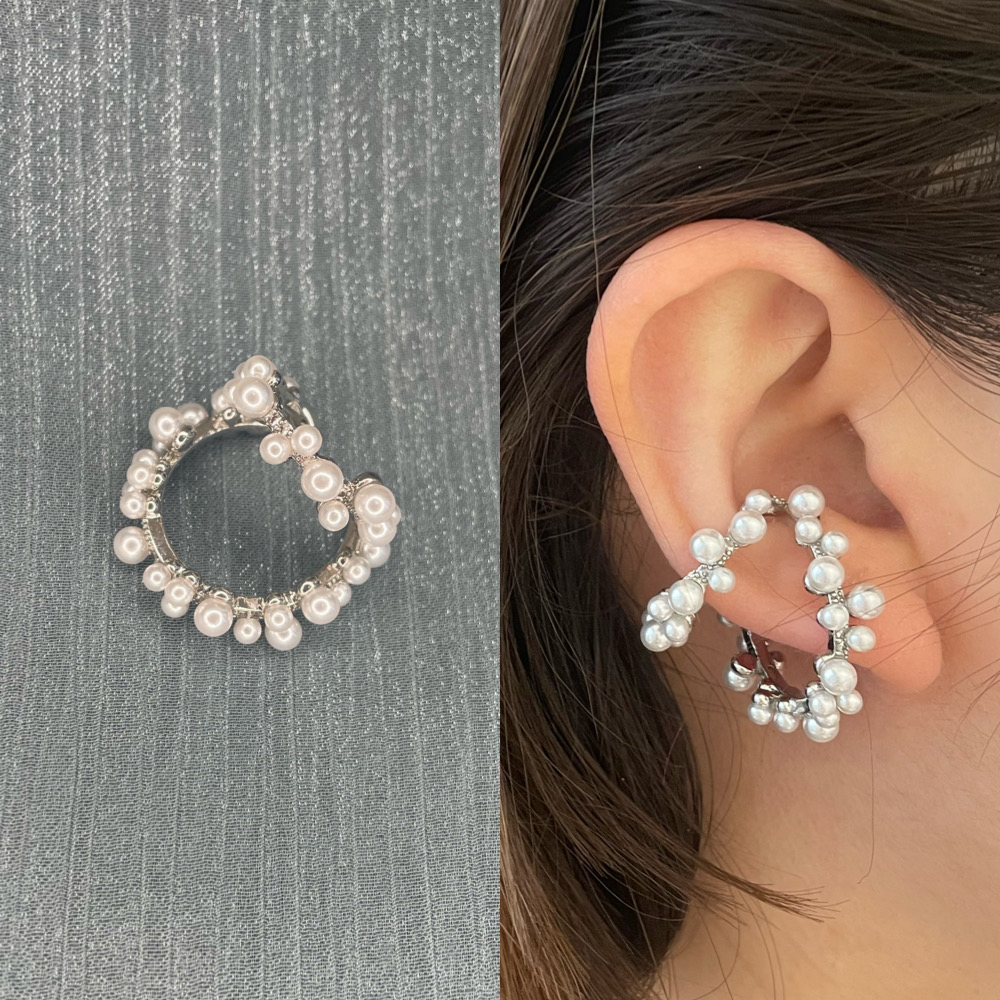 zhuzhuFashion】 珍珠海歐美耳骨夾R403(耳骨夾)