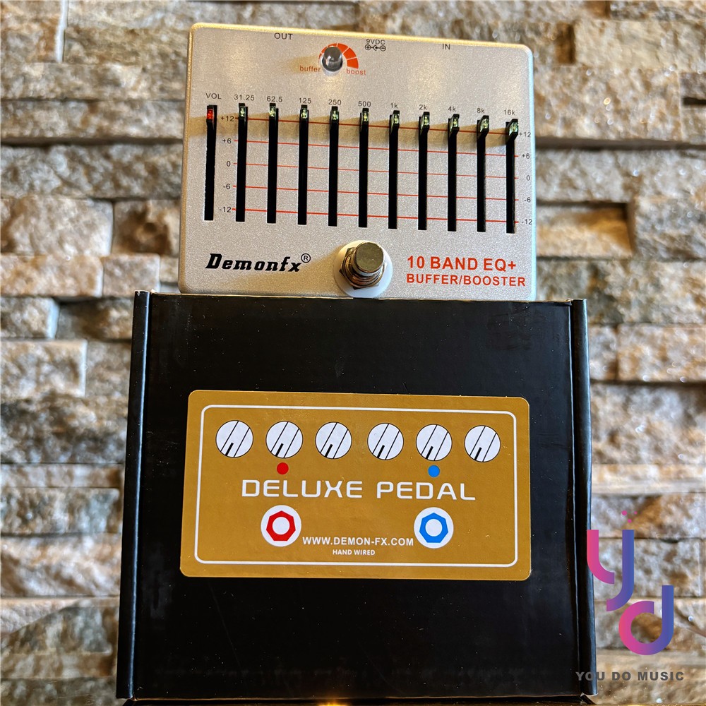 Demonfx Audio 10 BAND EQ BUFFER Booster 電吉他效果器mxr