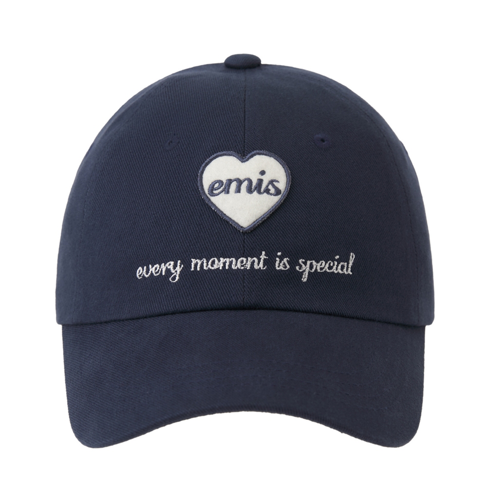 キャップ EMIS HEART WAPPEN BALL CAPCREAM HEART WAPPEN BALL CAP-CREAM - EMIS
