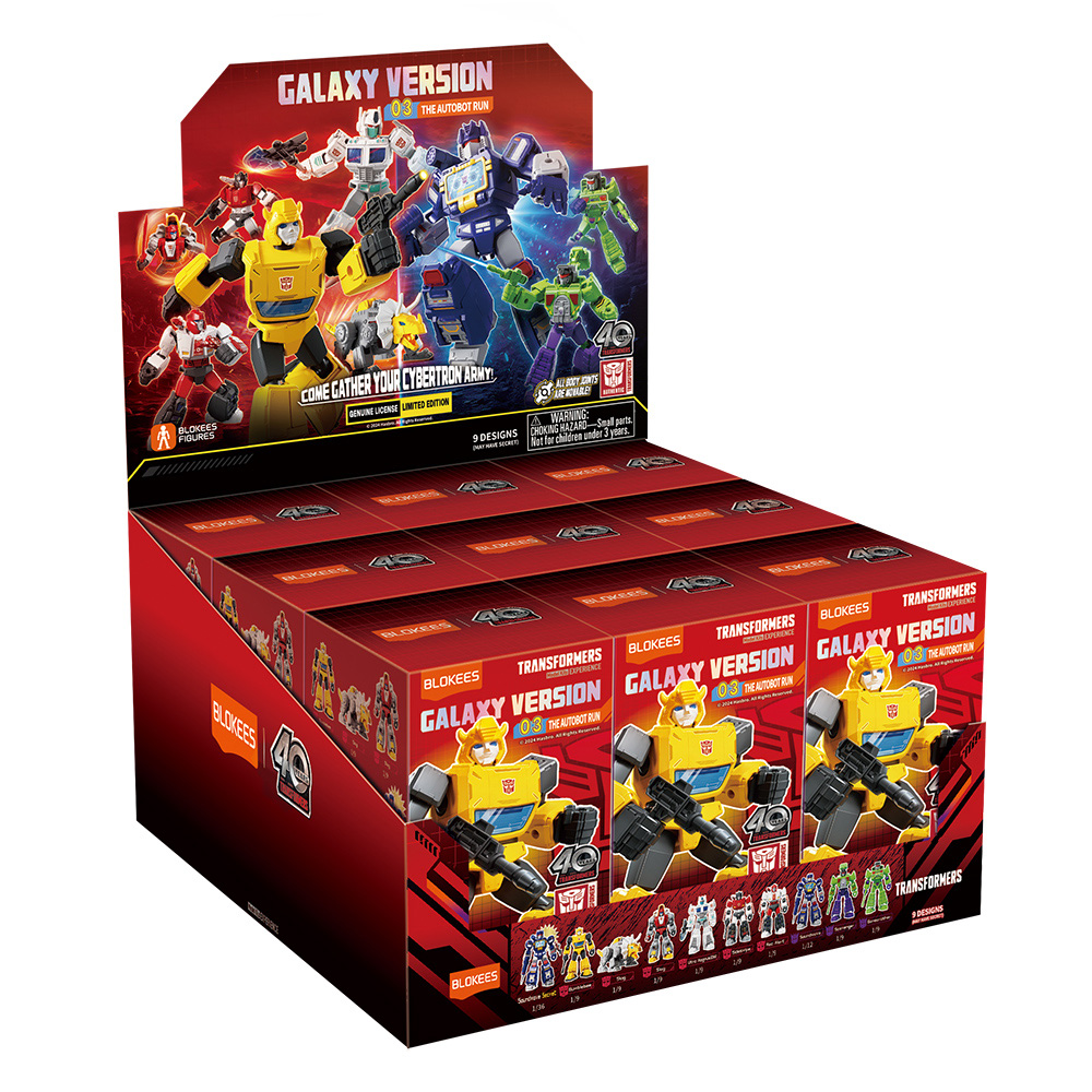 blokees/布鲁可 トランスフォーマー　群星版　第8弾 9個セット blokees/布鲁可 トランスフォーマー 群星版 第8弾 9個セット
