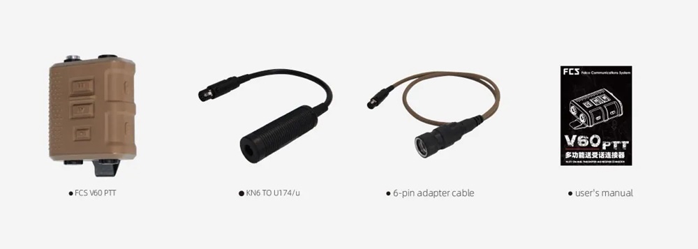 個人装備 fcs v60 ptt FCS V60 PTT