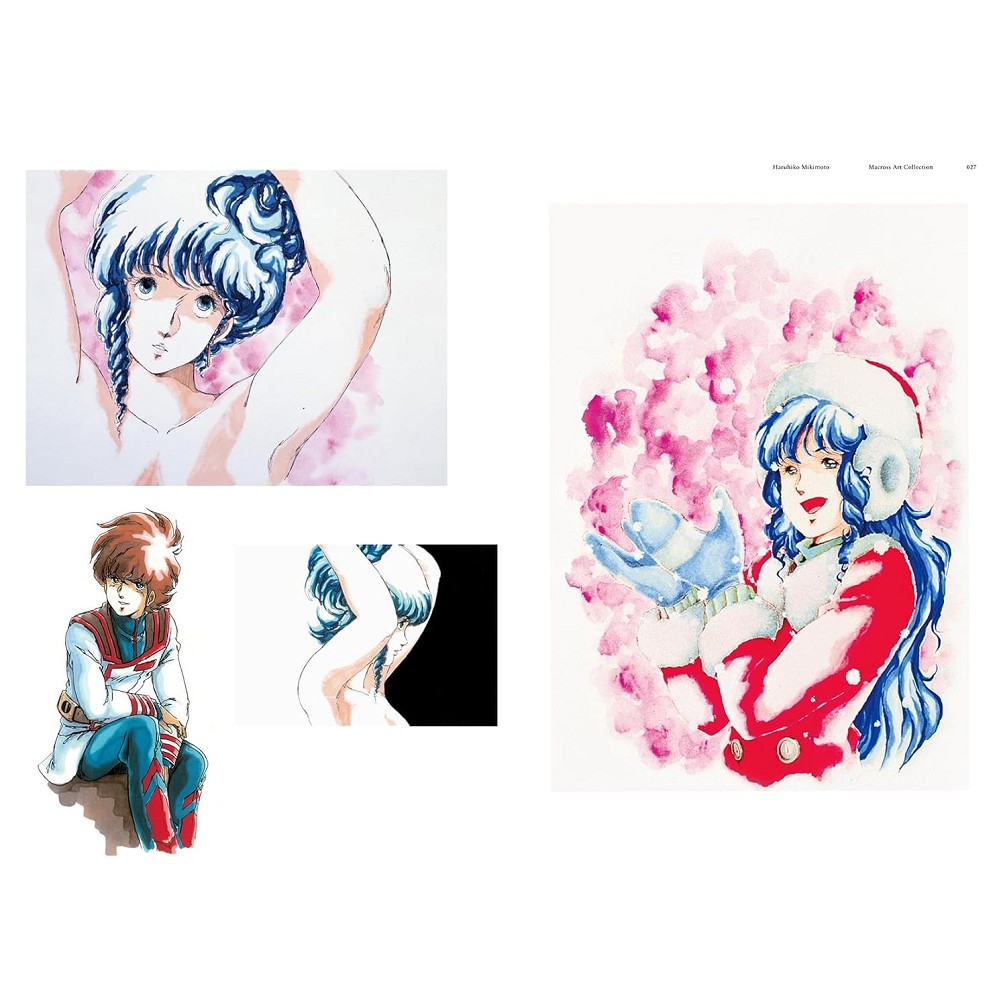 【美樹本晴彦】『超時空要塞マクロス』直筆サイン入り ジクレ版画 7/80 額装済 現貨AMAZON代購日版美樹本晴彥超時空要塞畫集「MACROSS」