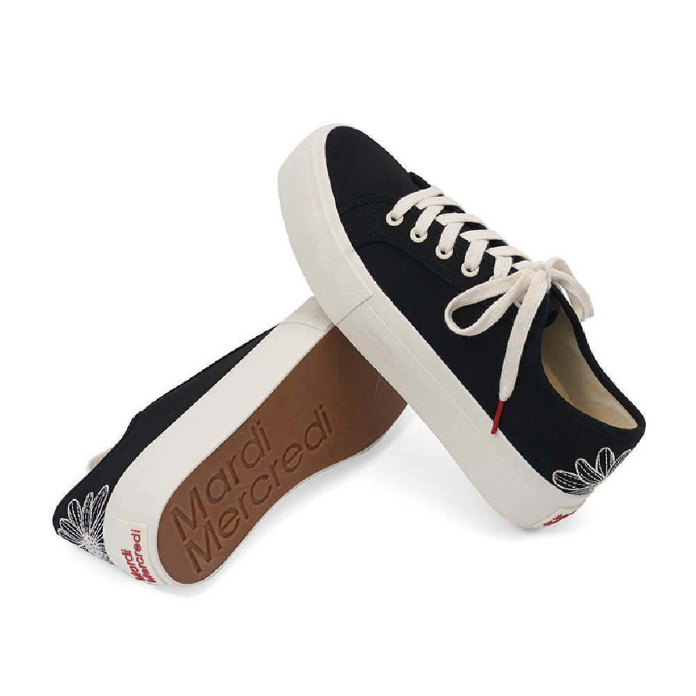 MARDI MERCREDI】預購ECLORE PLATFORM SNEAKERS 花朵厚底法式