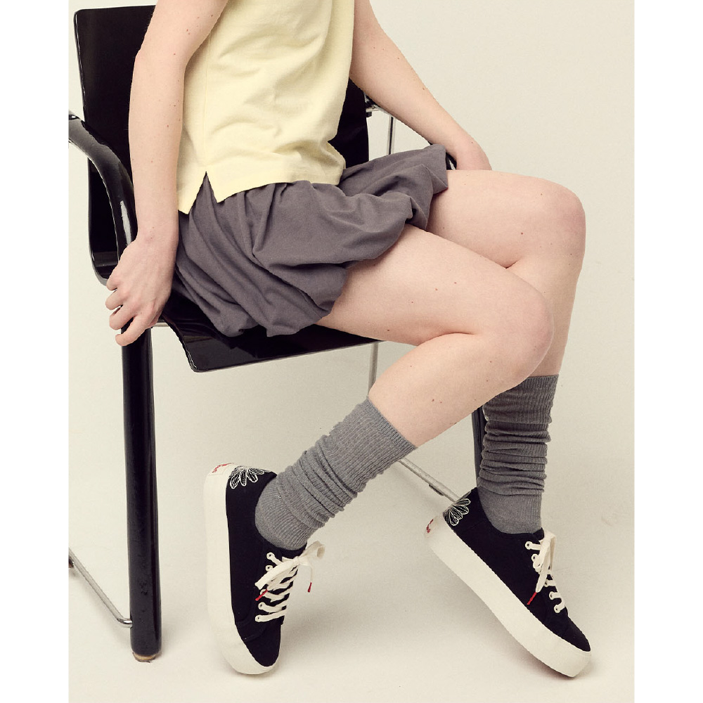 MARDI MERCREDI】預購ECLORE PLATFORM SNEAKERS 花朵厚底法式