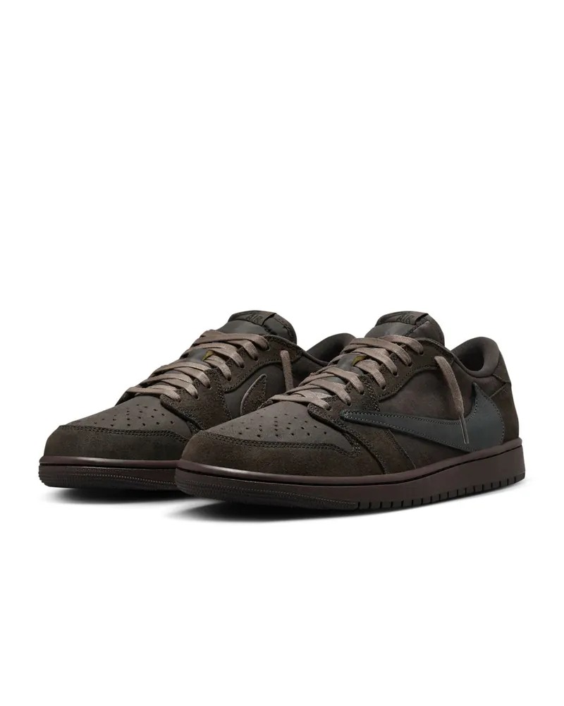 NIKE 耐吉】Nike Air Jordan 1 Low x Travis Scott Velvet Brown and