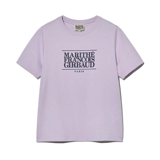 ★Marithe + Francois Girbaud★ CLASSIC LOGO TEE light purple Marithe Classic Logo T-Shirt (Light Purple) – The Factory KL