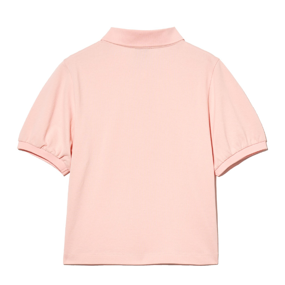 ★Marithe + Francois Girbaud★ W PIQUE PUFF SLEEVE TEE pink W PIQUE PUFF SLEEVE TEE pink - MARITHÉ+FRANҪOIS GIRBAUD