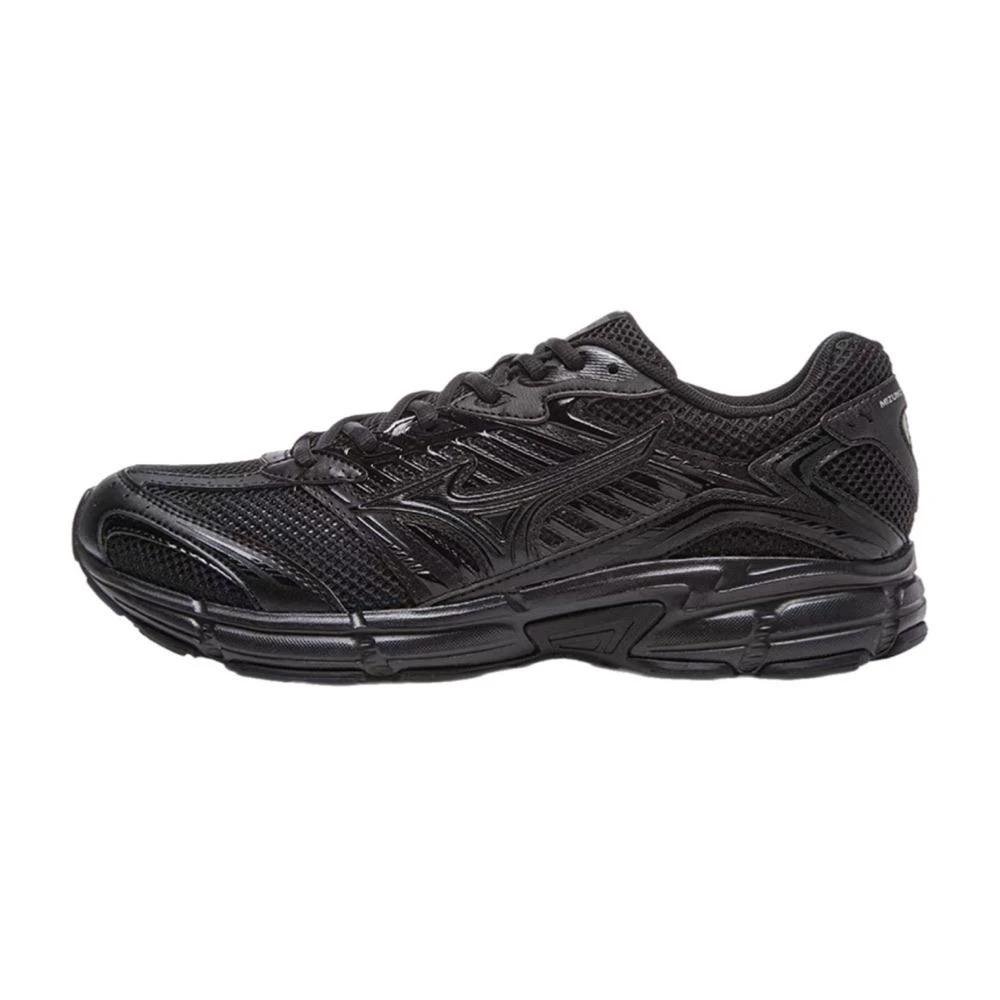 【MIZUNO 美津濃】MIZUNO SPEED 2010 黑色 全黑 低筒 舒適 運動鞋 美津濃 D1GH251703 休閒鞋 運動鞋 情侶鞋