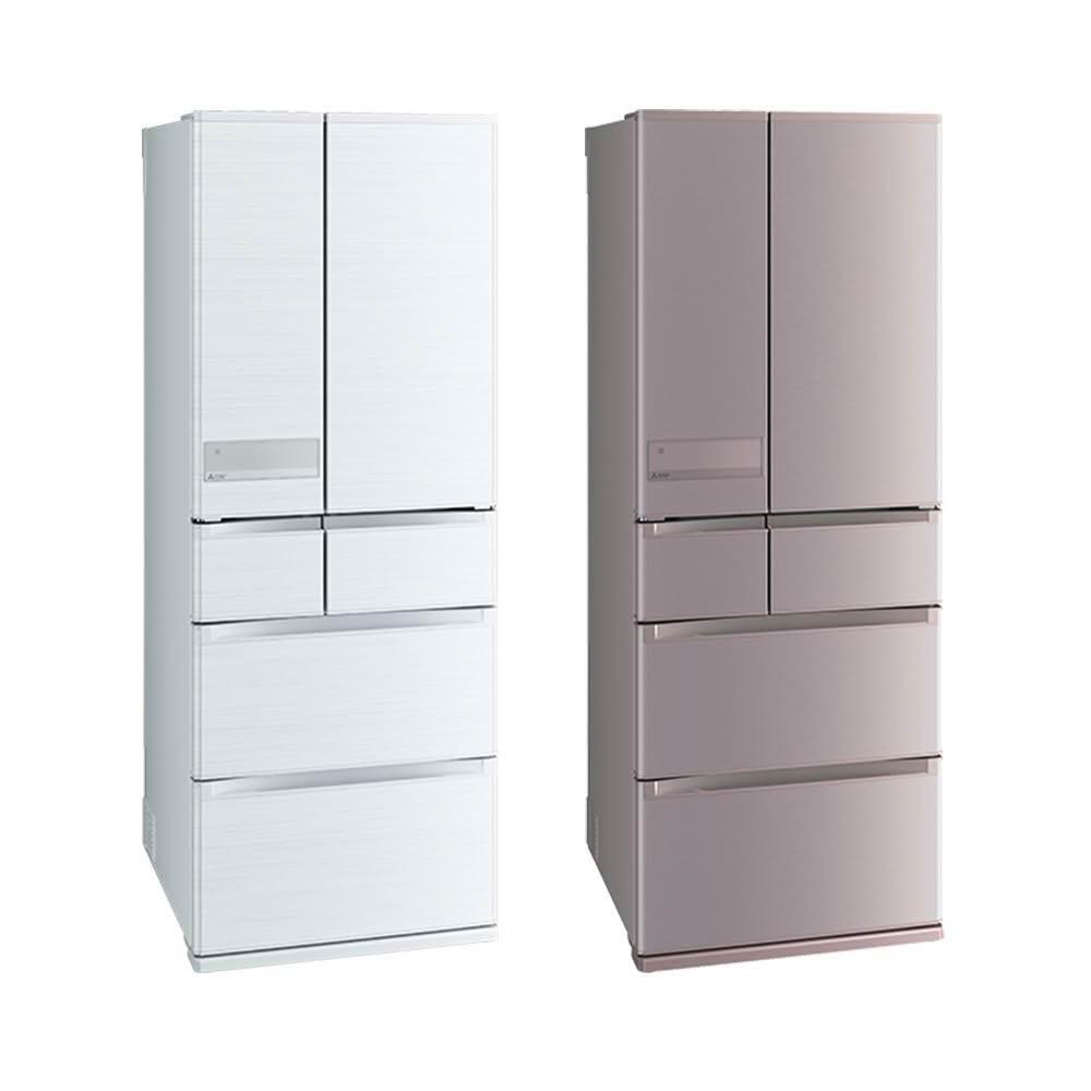 【MITSUBISHI 三菱電機】MITSUBISHI 三菱電機 605L一級能效日製變頻對開六門冰箱MR-JX61C