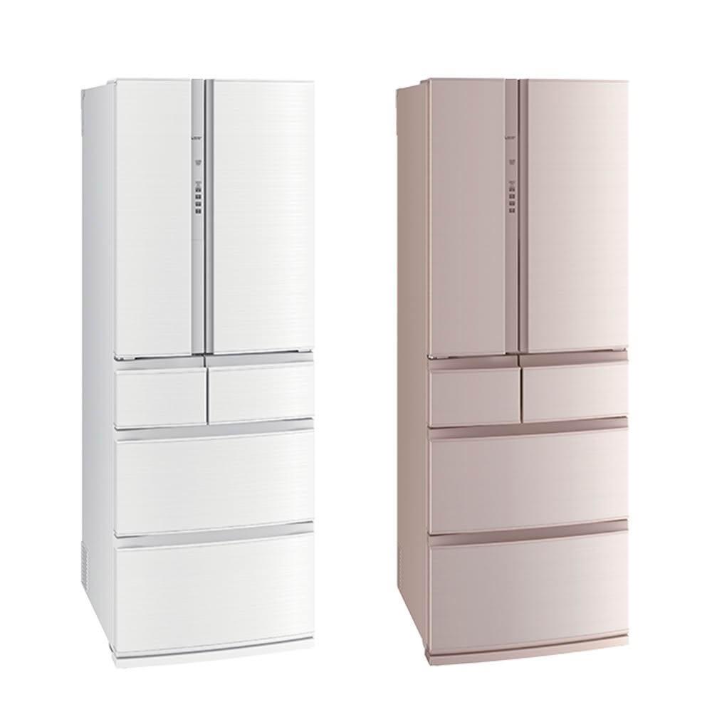 【MITSUBISHI 三菱電機】MITSUBISHI 三菱電機 513L一級能效日製變頻對開六門冰箱MR-RX51E