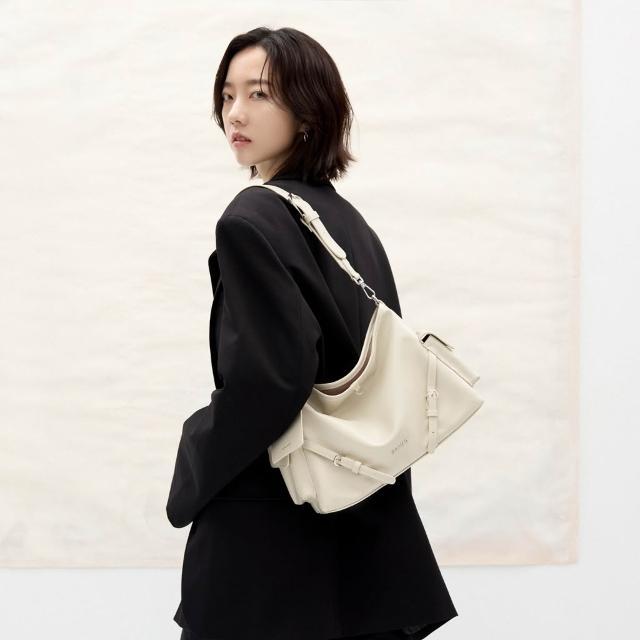 送料込★S’AIME★雙口袋流浪肩背包★Wポケットショルダーバッグ S'AIME 2WAY雙口袋流浪肩背包(附證件夾) | 蝦皮購物