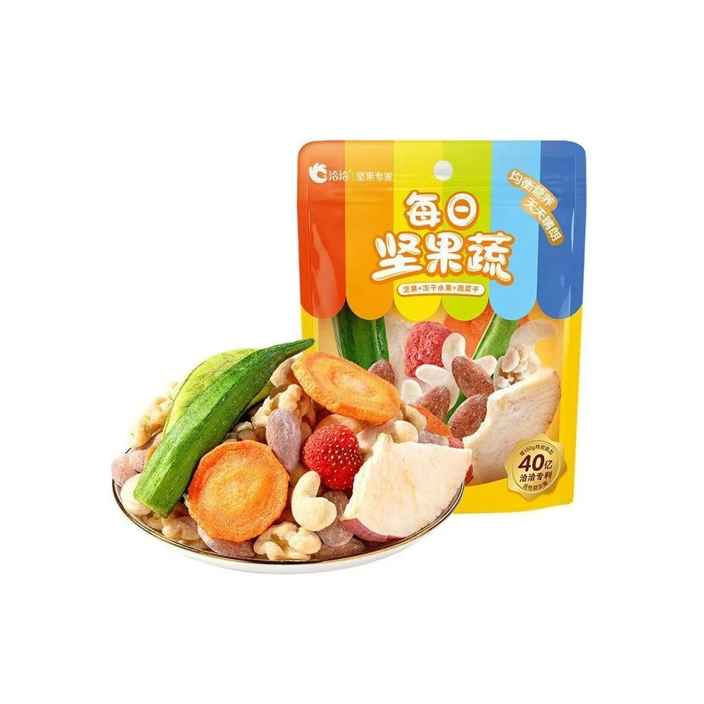 天天美食店洽洽益生菌每日坚果蔬30g营养休闲零食小袋10袋20袋蔬果干