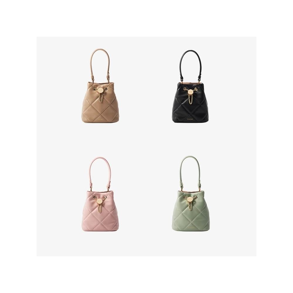 送料込★S’AIME★菱格絎縫束口小水桶包★2way キルティングBAG TP00070700000390_O_m.jpg
