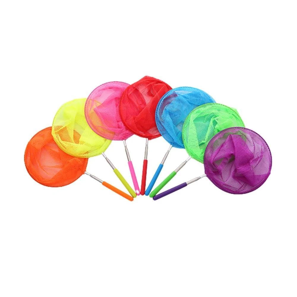 【COLOR ME】可伸縮撈魚網捕蟲網 撈魚網 撈魚 昆蟲網 漁具用品 可伸縮 魚網 漁網 不銹鋼伸縮 網兜 撈金魚 捕蝴蝶)