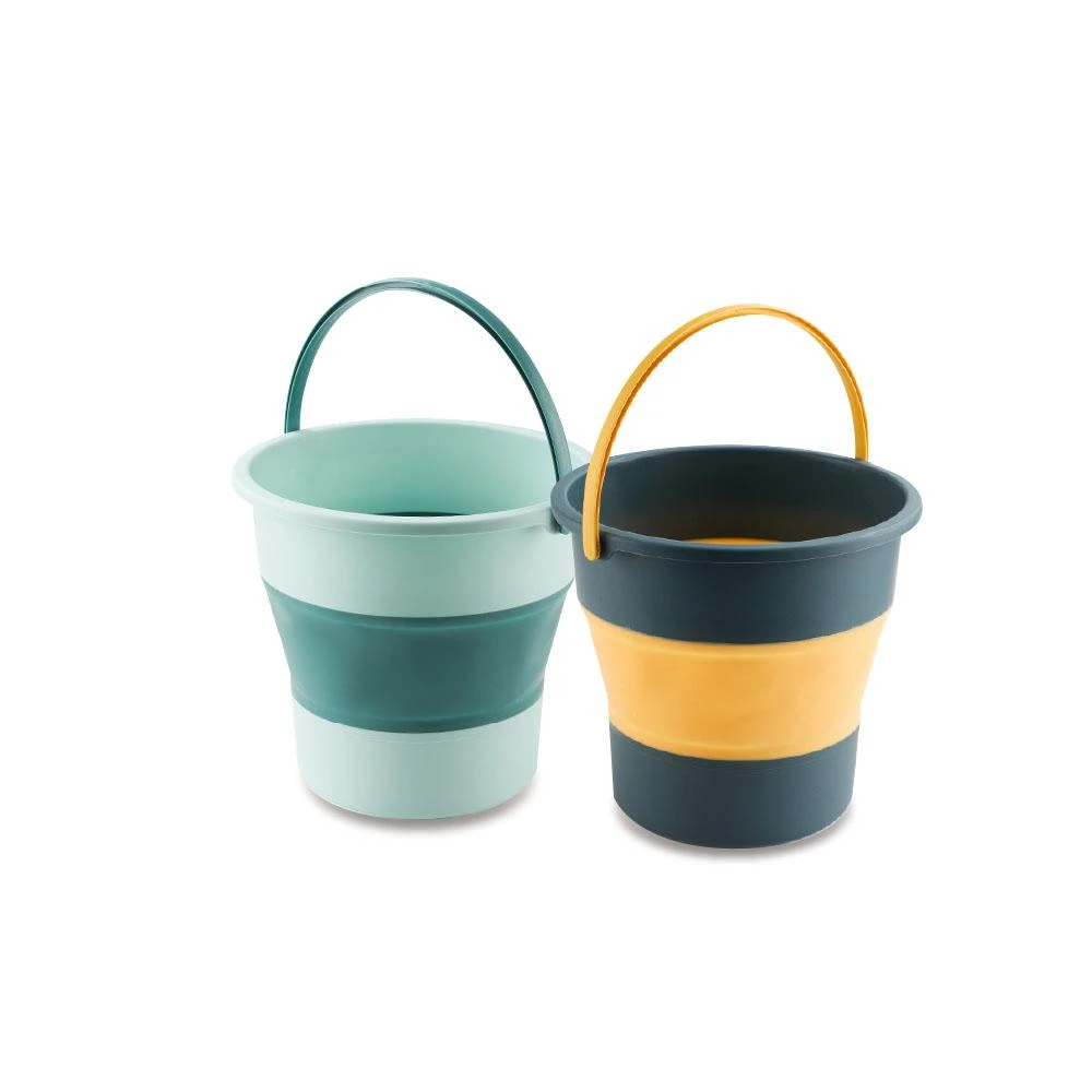 【日創生活】摺疊水桶 5L 儲水桶 {洗車桶 洗臉盆 伸縮桶 提水桶 折疊水桶 伸縮水桶 露營水桶 摺疊桶 釣魚 水桶}