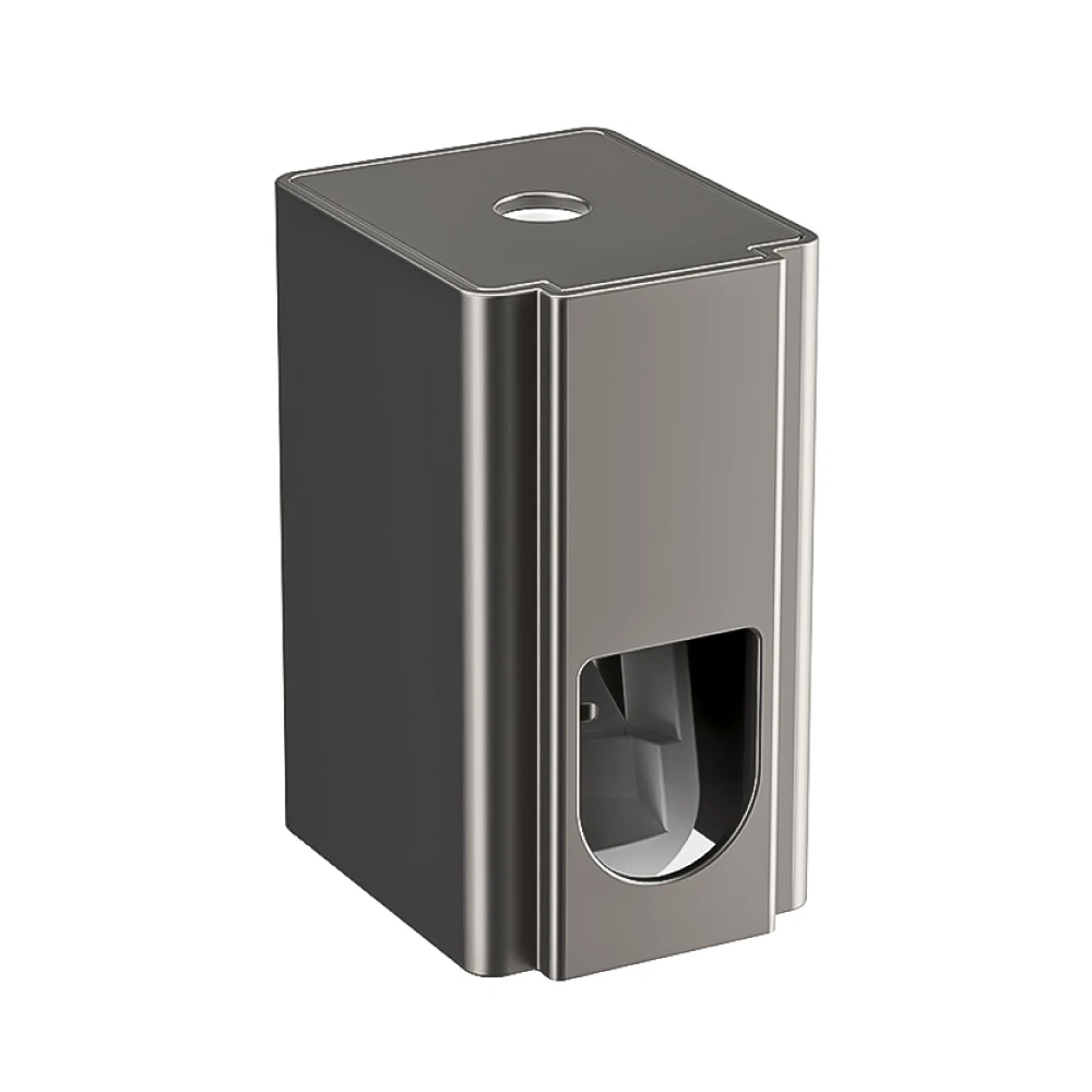 【小麥購物】太空鋁擠牙膏器(自動擠牙膏器 擠牙膏 擠牙膏器 免打孔 牙膏架 牙膏收納 擠壓器 浴室 牙膏)