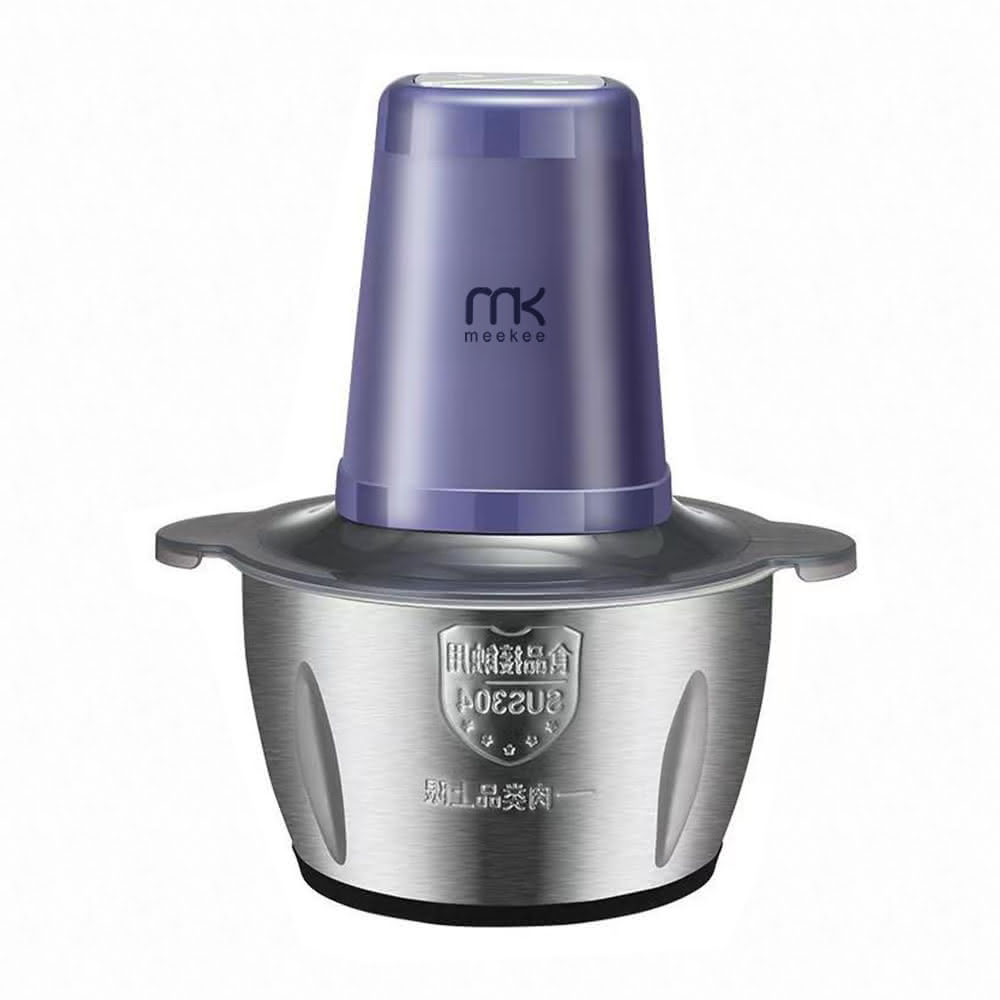meekee 三合一食物調理機 雙調理碗超值組食物料理機 剝蒜機 絞肉機 研磨機