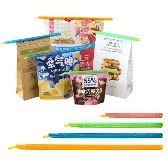 【咪咪購物】食品密封棒 密封棒 密封夾 保鮮夾 密封條 金箍棒 封口夾 封口棒 束口夾 零食夾 餅乾夾 密封 塑膠袋封口 茶葉密封棒