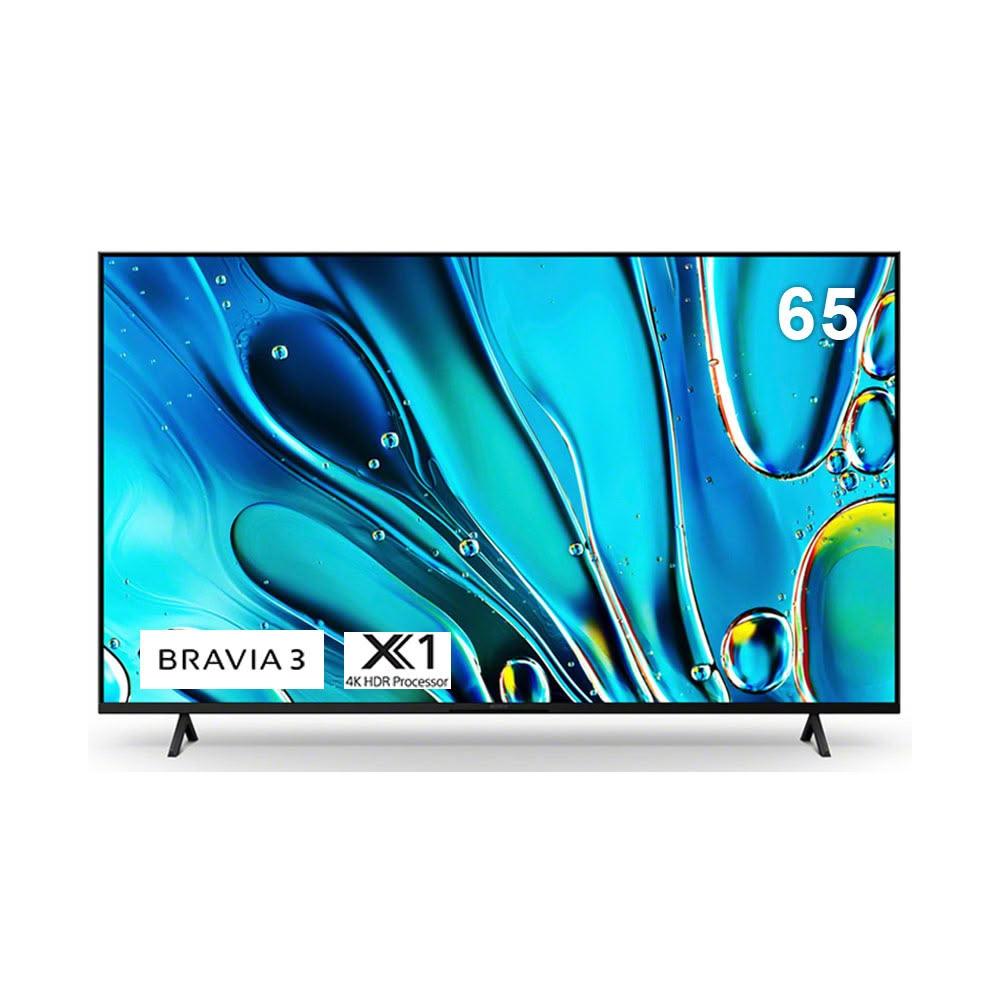 【SONY 索尼】BRAVIA 3 65型 X1 4K HDR Google TV 液晶顯示器 /台 Y-65S30