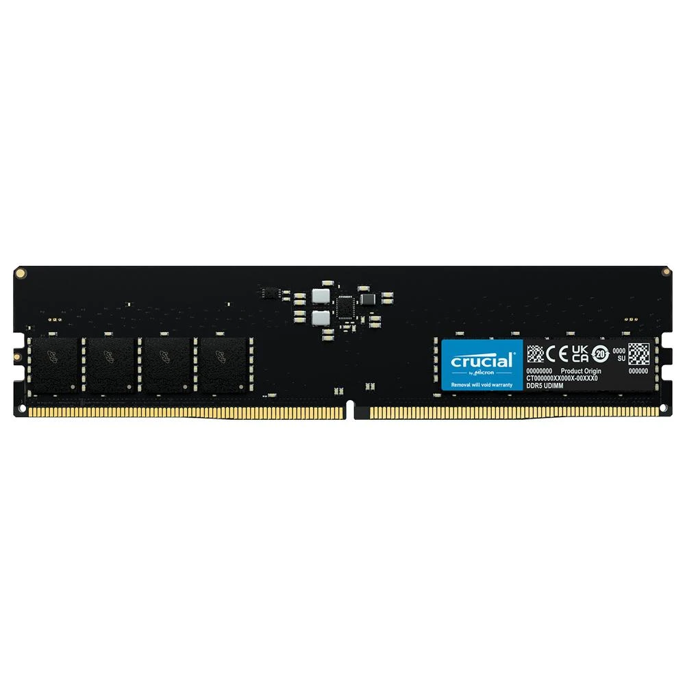【Crucial 美光】DDR5-5600 16G 桌上型記憶體支援XMP3.0/AMD EXPO超頻