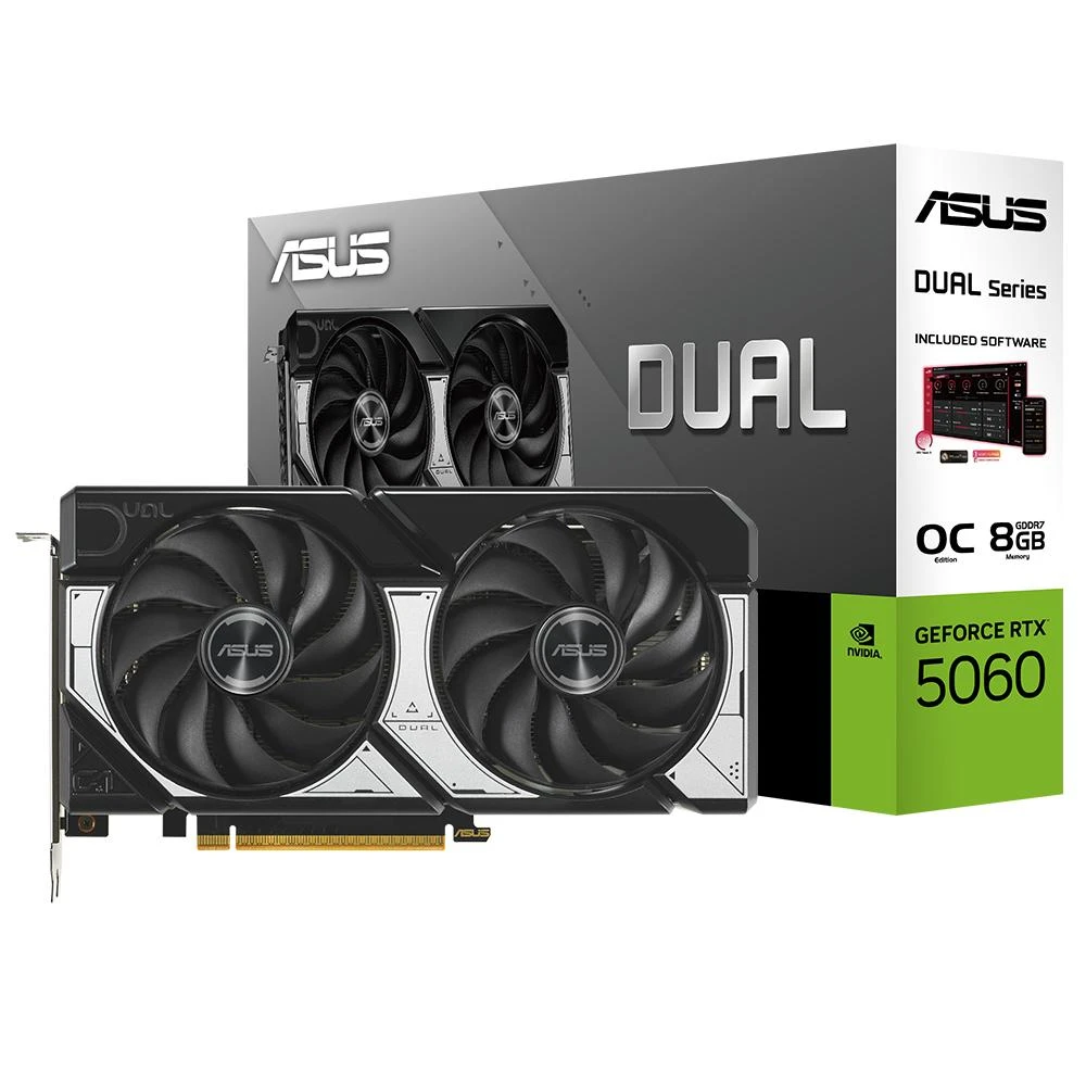 【ASUS 華碩】DUAL-RTX5060-O8G 顯示卡