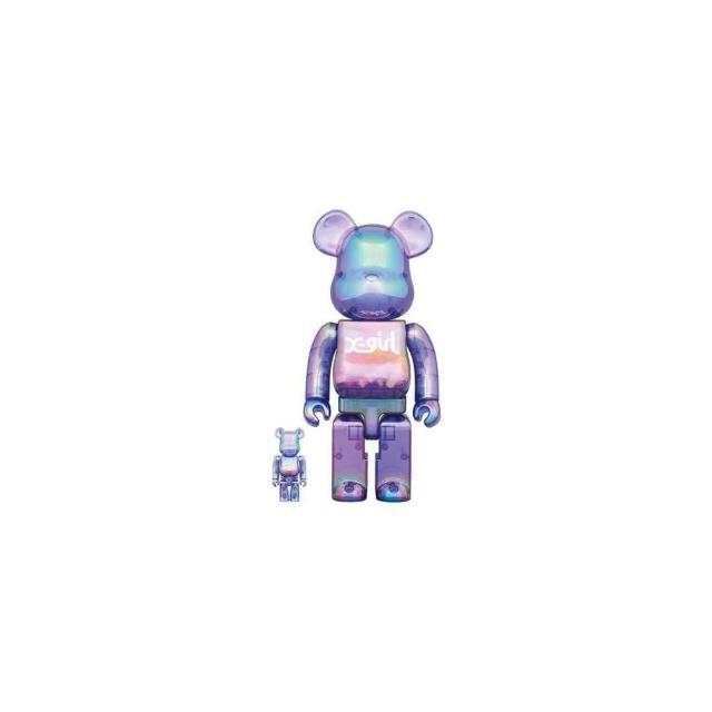 BRAND T.INC】BE@RBRICK x X-Girl 500%第四代500% 庫柏力克熊