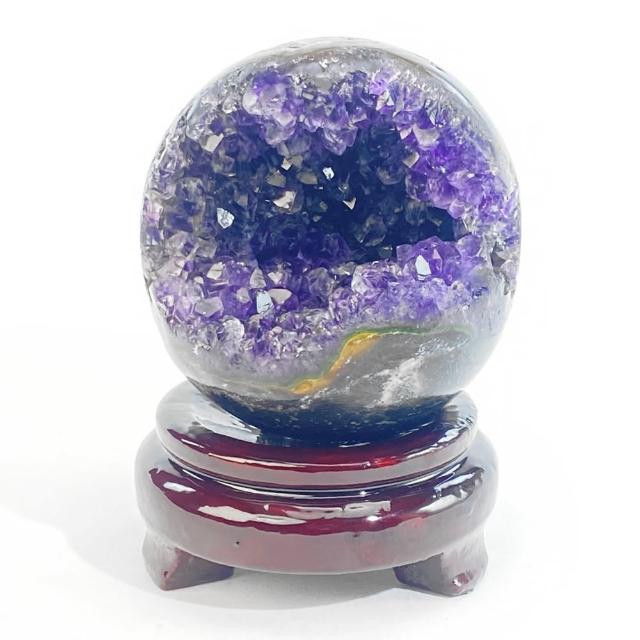開口笑紫水晶洞/水晶球天然水晶、水晶、水晶球、紫水晶、水晶消磁