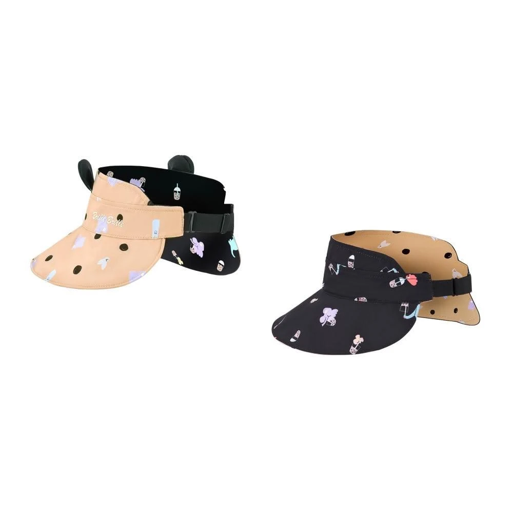 【Brille Brille】UPF50+ 新款 貝殼系列 兒童防曬中空帽 兒童防曬帽