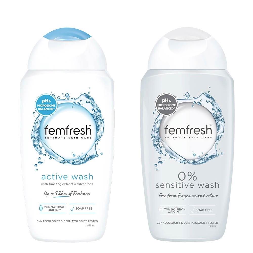 【femfresh 芳芯】私密潔膚露 250ml 長效清新 純淨植萃 舒緩敏感肌膚 私密處清潔 私密處護理｜繁華中西藥局｜