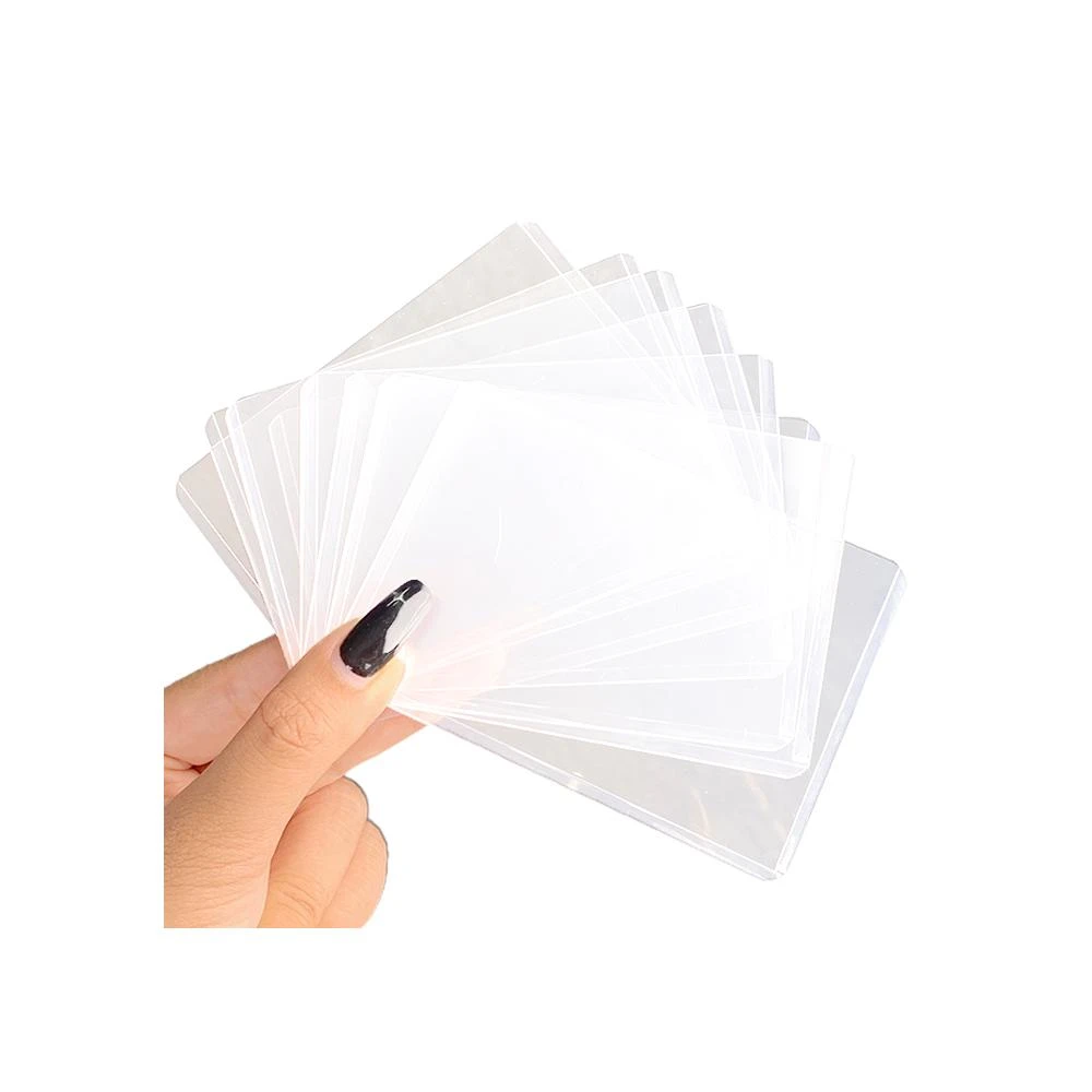 透明硬卡套 卡套 透明卡套 收藏卡膜 球星卡套 悠遊卡套 遊戲卡套 卡牌套 專卡卡套 卡片保護套