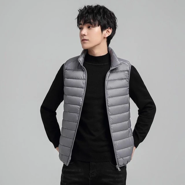 【JP】服飾 輕羽絨背心 附收納袋 羽絨背心 秋冬背心 羽絨外套 保暖禦寒 冬天外套 背心 馬甲 羽絨
