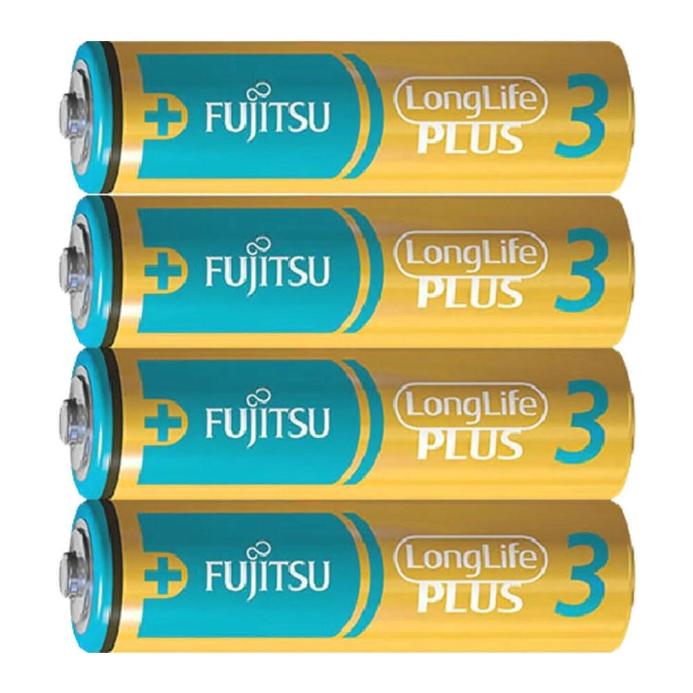 【FUJITSU 富士通】日本製 富士通FUJITSU 防漏液鹼性電池(1號 2號 3號 4號電池 電子鎖防漏液電池)