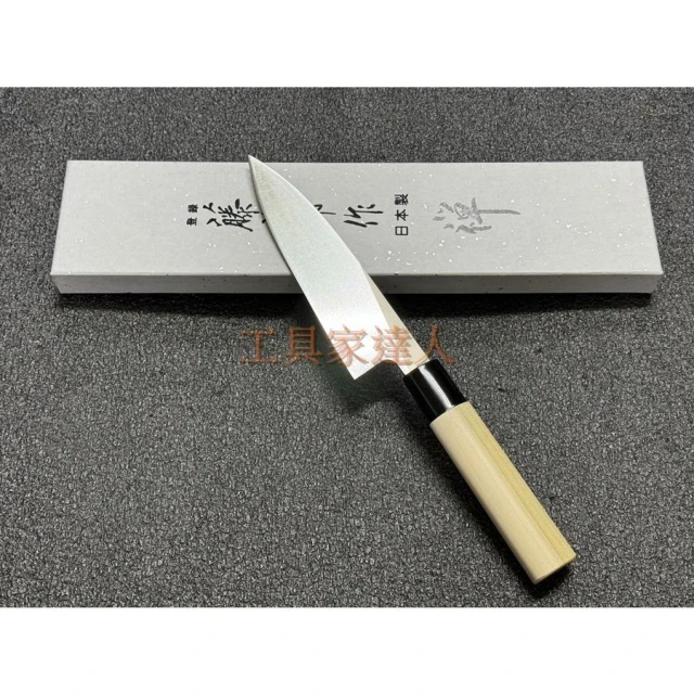 工具家達人」 日本藤次郎禪白禪FD-571 出刃155mm VG10 魚刀身卸出刃