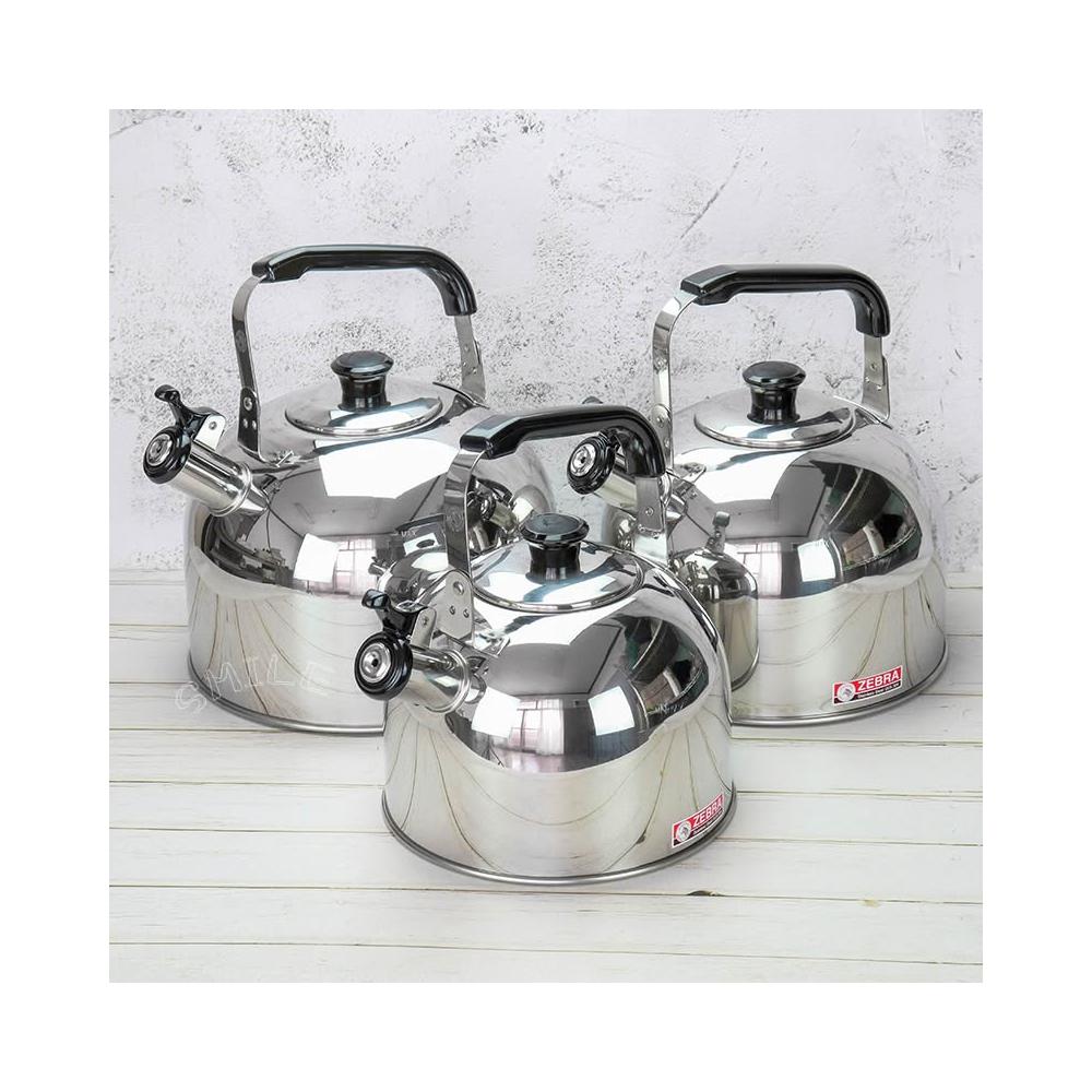 ZEBRA 斑馬牌】笛音壺B 不銹鋼開水壺茶壺