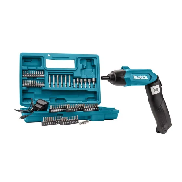 【MAKITA 牧田】原廠 DF001DW 3.6V折疊充電式電鑽起子機 DF001 套裝組 電動起子機 電動螺絲起子機 電鑽起子機 中崙五金