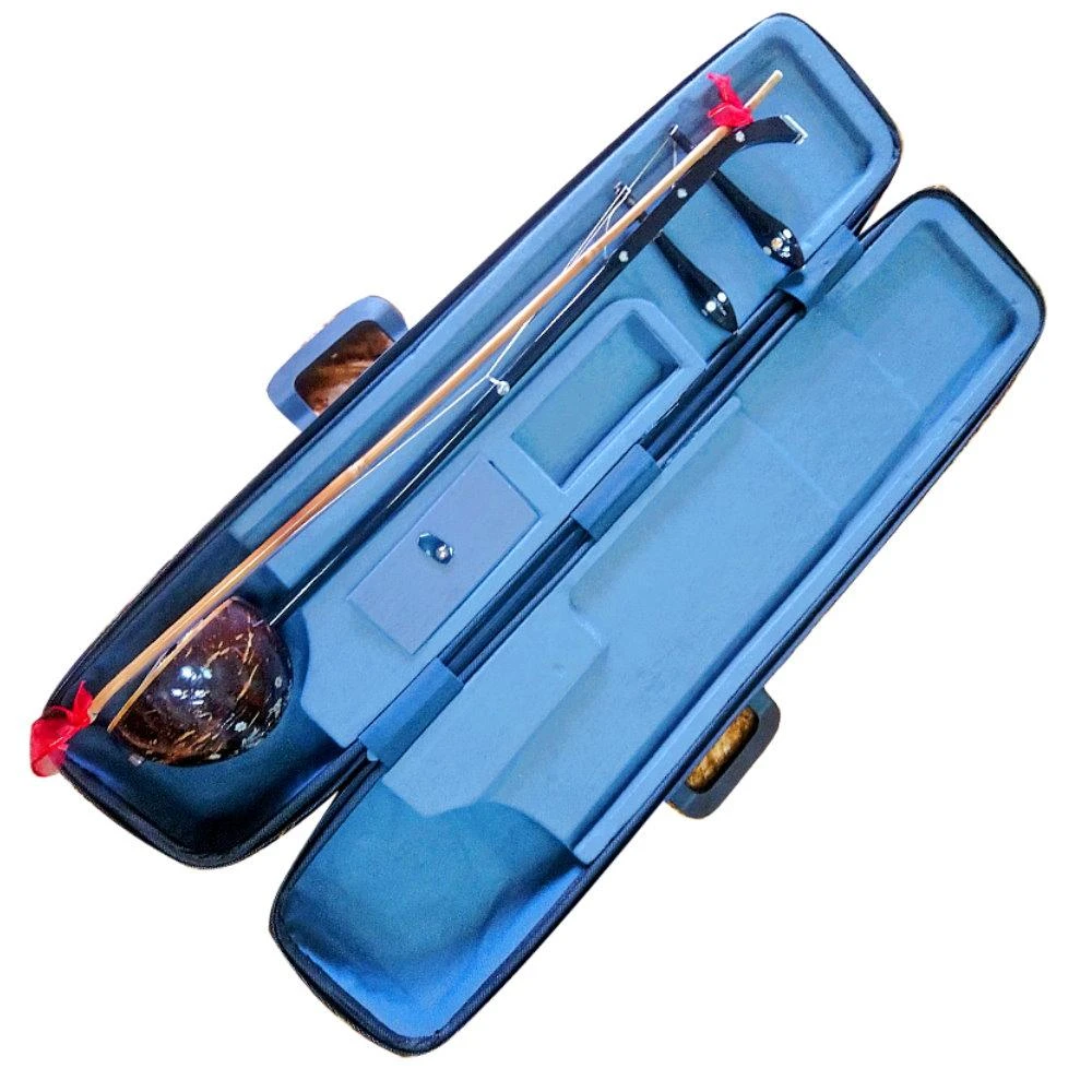 二胡 網音樂城 椰胡 紅木 彩貝 椰殼胡 殼仔弦 潮樂 廣東音樂 粵曲 (附贈 琴盒)